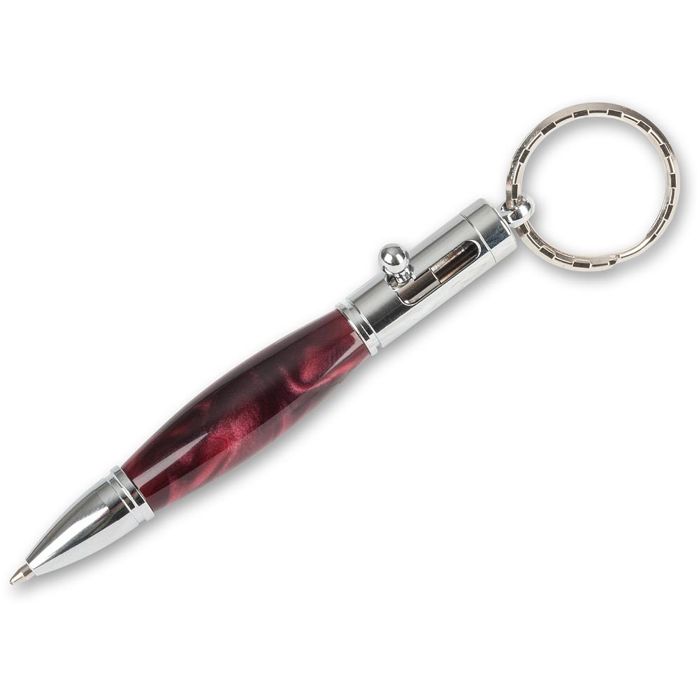 Mini Bolt Action Chrome Keychain Kit