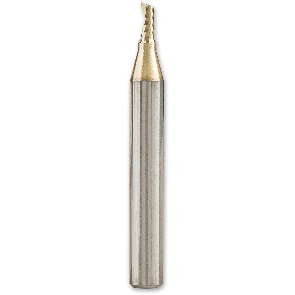 Amana Spiral Upcut Aluminum Cutting Router Cutters ZrN Coated