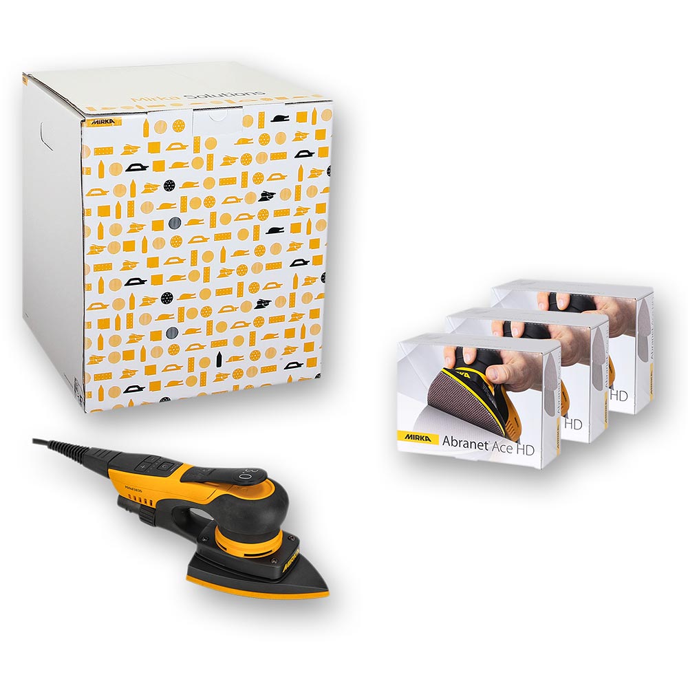 Mirka DEOS II 663CV Delta Sander Deco Solution Kit