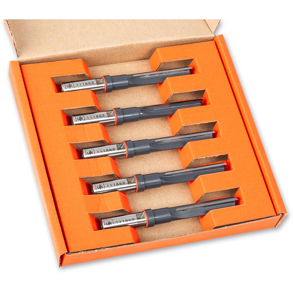 UJK Straight Router Cutters 12mm Shank