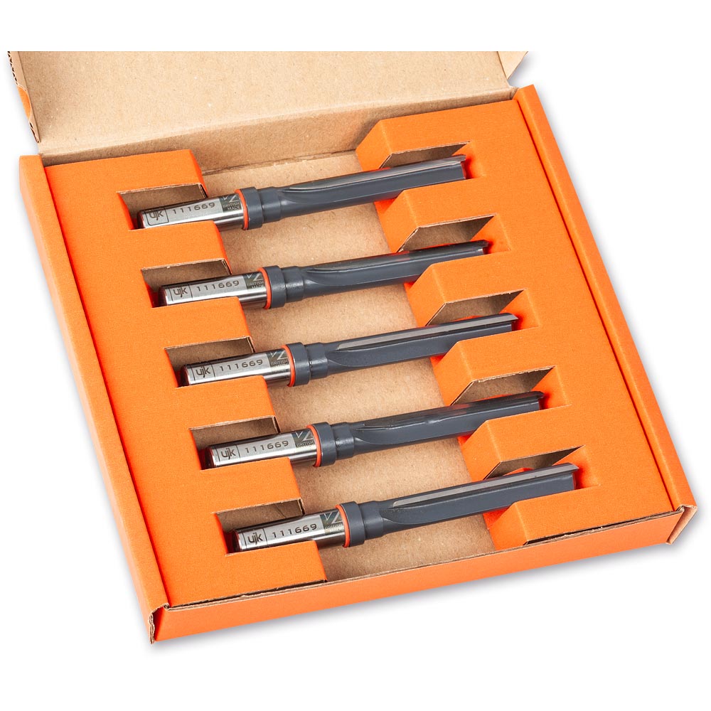 UJK Straight Router Cutters 12mm Shank