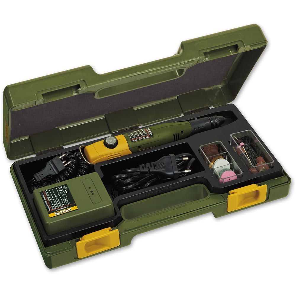 PROXXON MICROMOT 60/EF Mill/Drill & 43pce Bit Set