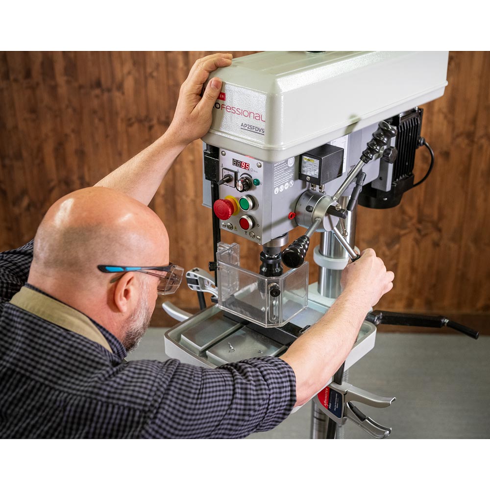Axminster Professional AP25FDVS Floor Drill - 230V