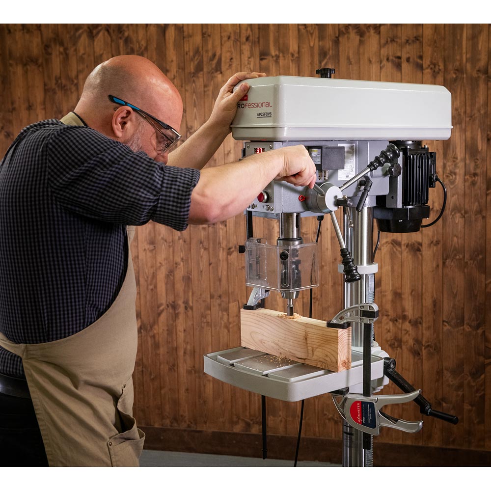 Axminster Professional AP25FDVS Floor Drill - 230V