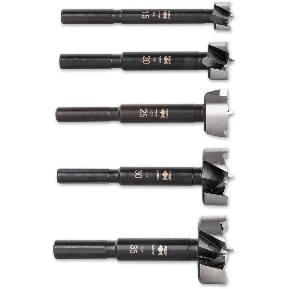 FISCH Black Shark Forstner Cutters Set of 5