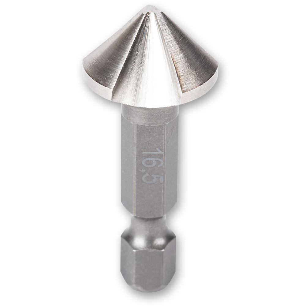 UJK HSS Countersink with Hex Shank