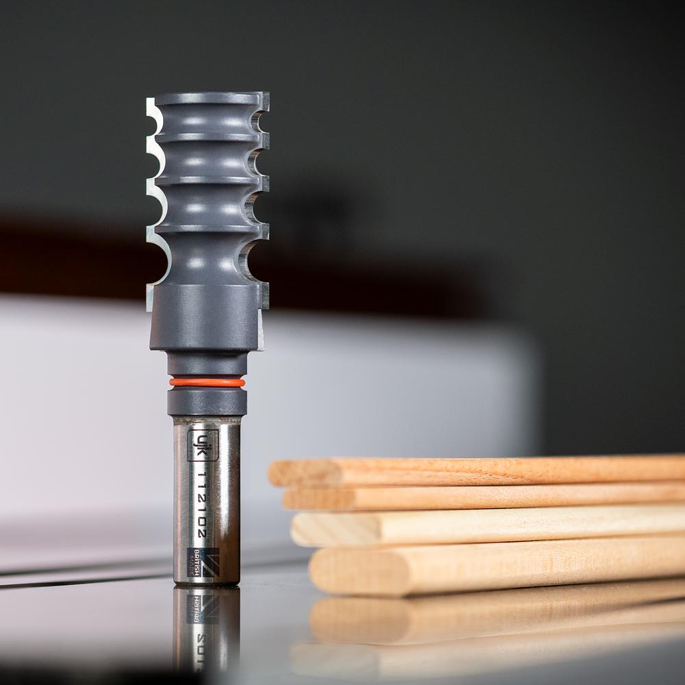 UJK Loose Tenon Router Cutters - 1/2" Shank