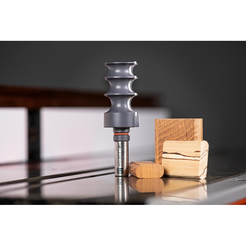 UJK Loose Tenon Router Cutters - 1/2" Shank