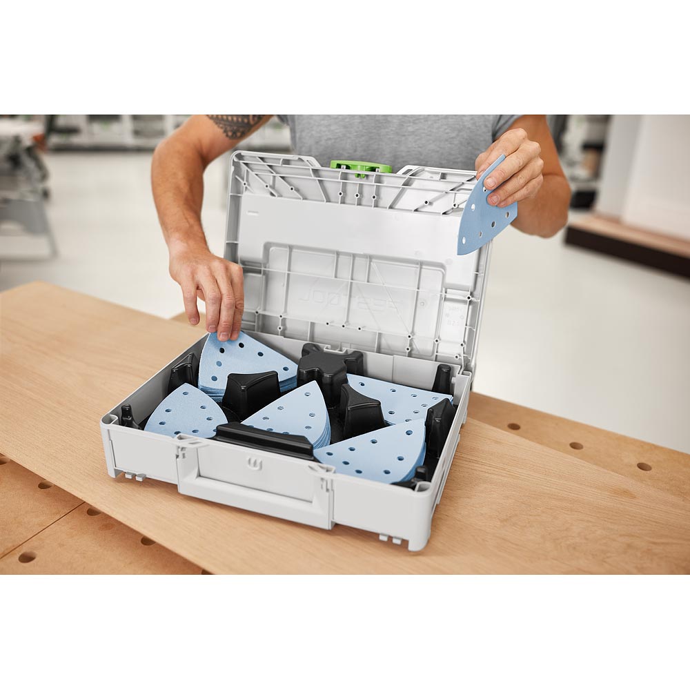 Festool Abrasive Systainer with Delta Granat Abrasive
