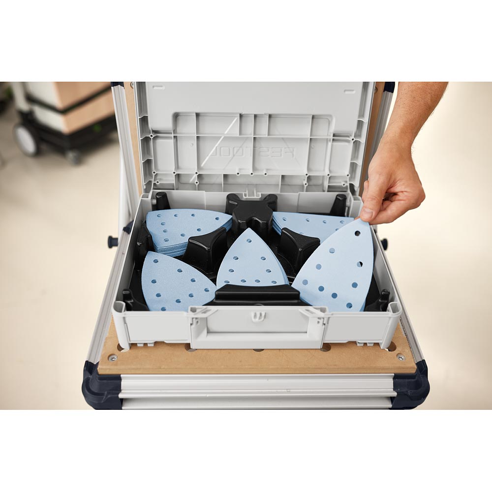 Festool Abrasive Systainer with Delta Granat Abrasive