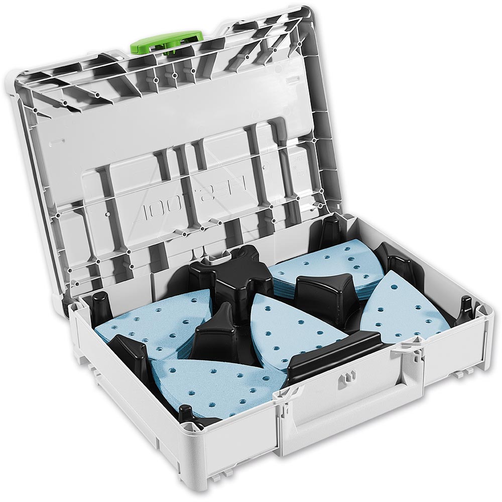 Festool Abrasive Systainer with Delta Granat Abrasive
