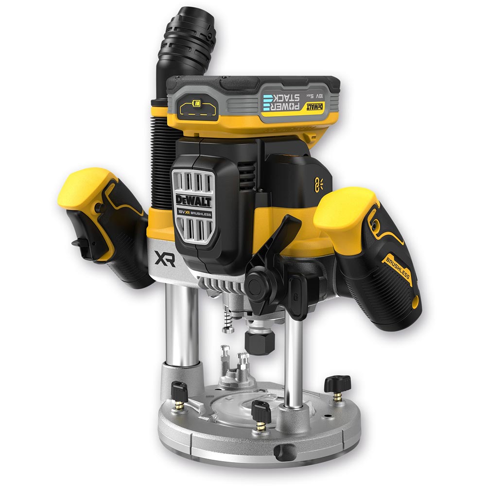 DeWALT DCW620H2 Brushless Cordless Router (1/2")