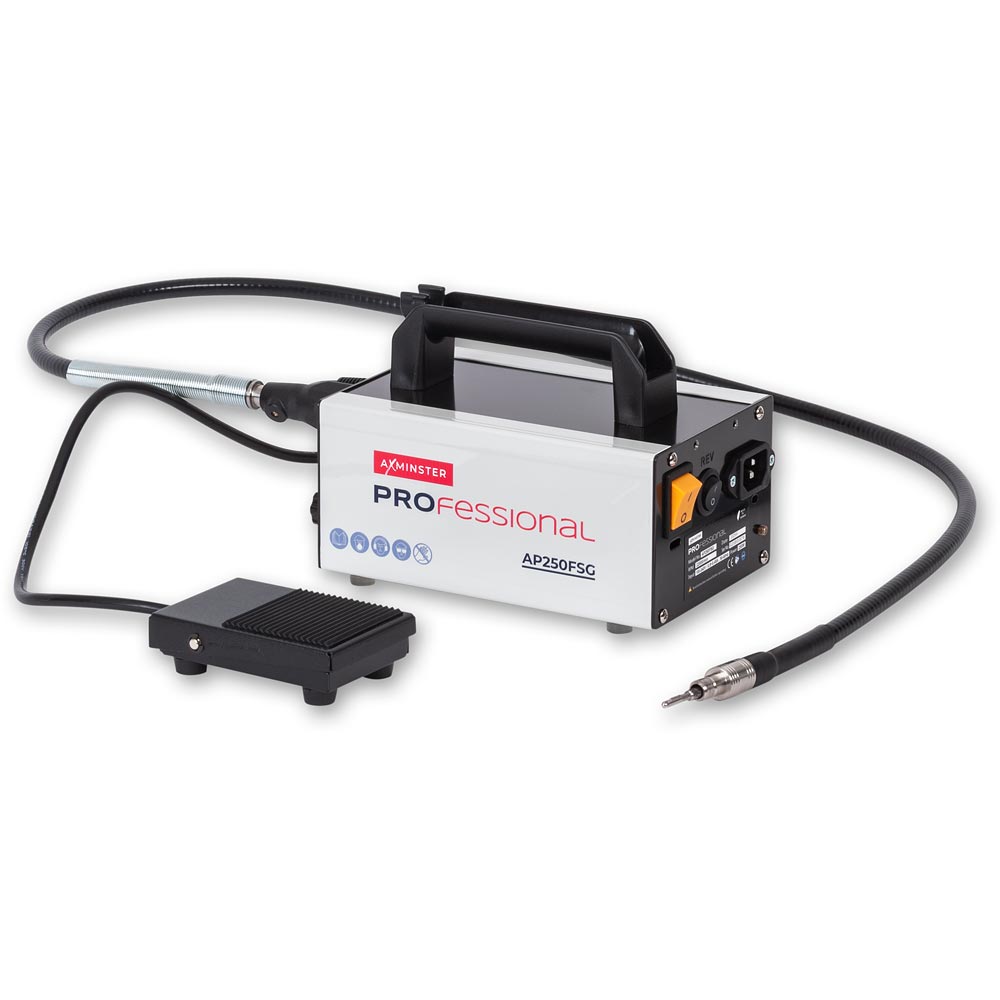 Axminster Professional AP250FSG Flexi Shaft Grinder