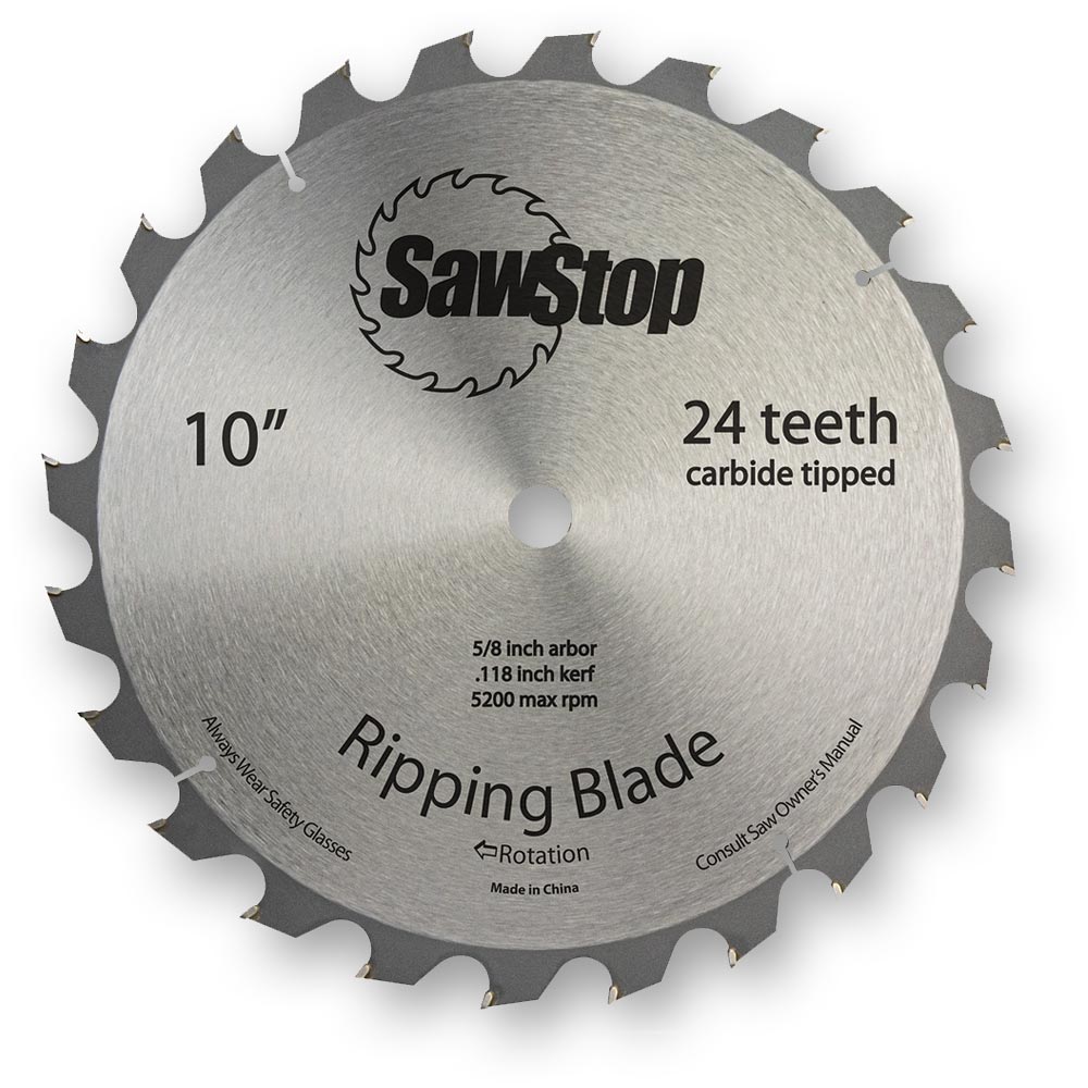 SawStop 254mm Table Saw Blades - 30mm Arbor
