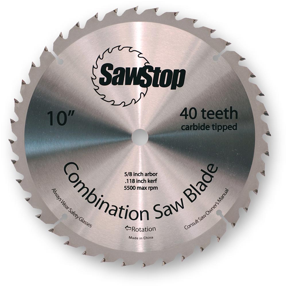 SawStop 254mm Table Saw Blades - 30mm Arbor