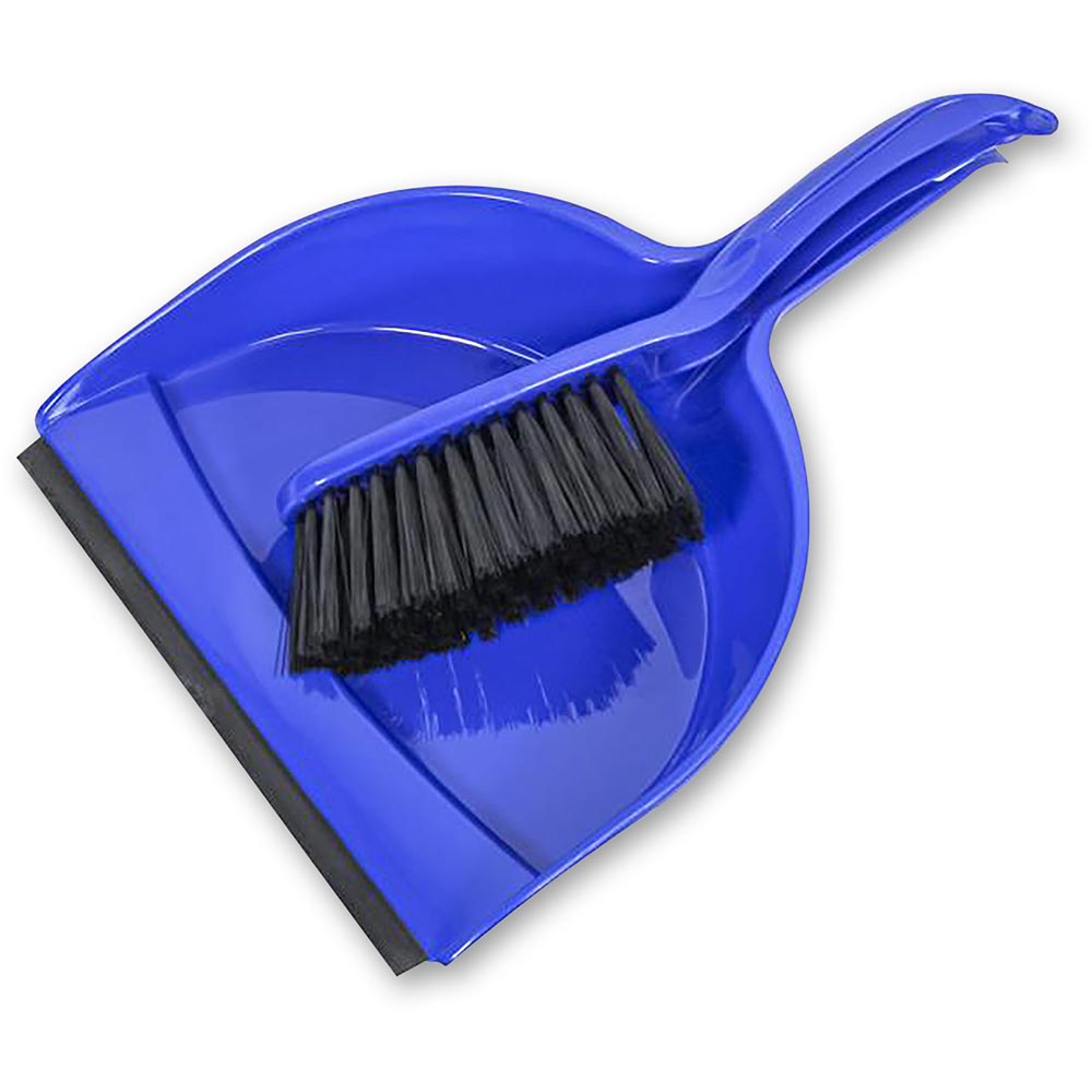 Faithfull Plastic Dustpan & Brush Set