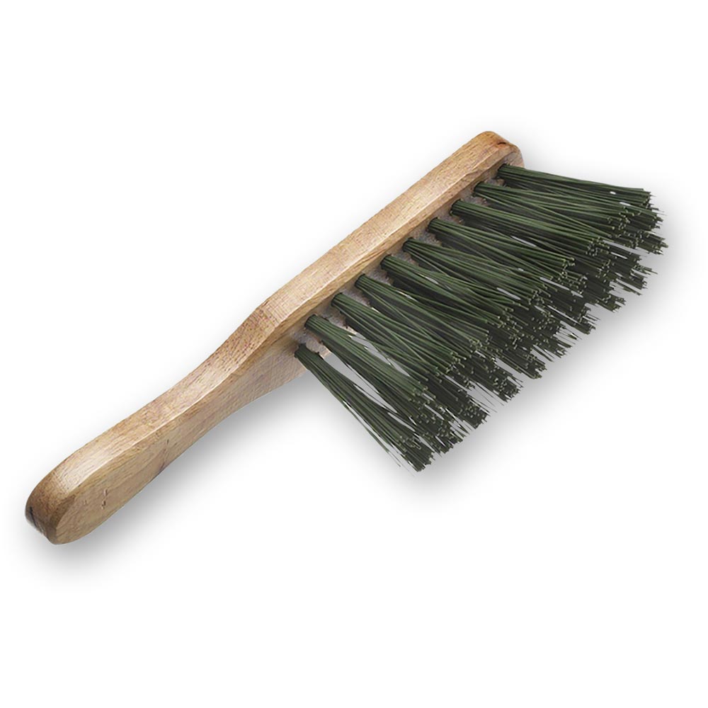 Faithfull Stiff Green PVC Hand Brush 275mm (11")