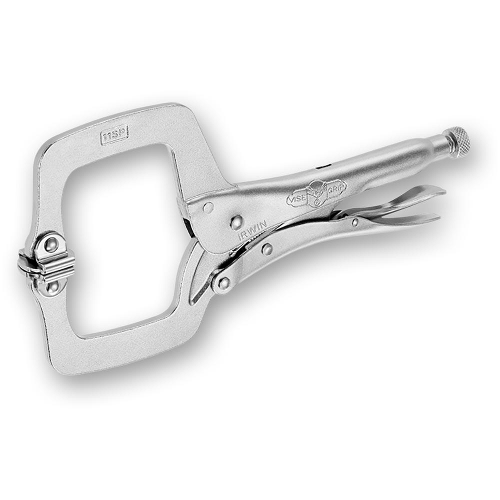IRWIN Vise-Grip 11SP Locking C-Clamp Swivel Pad 275mm
