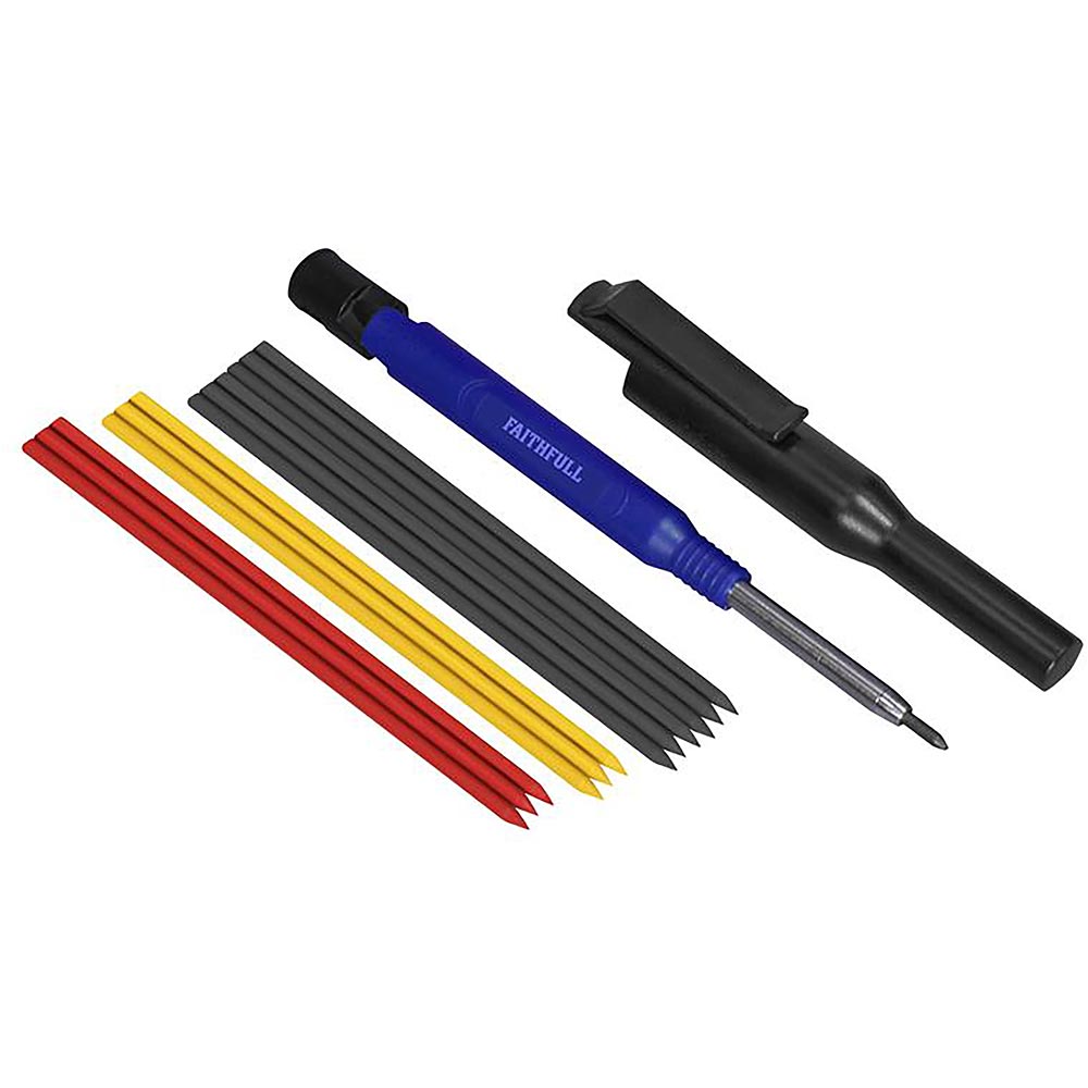 Faithfull Long Reach Pencil & Marking Set
