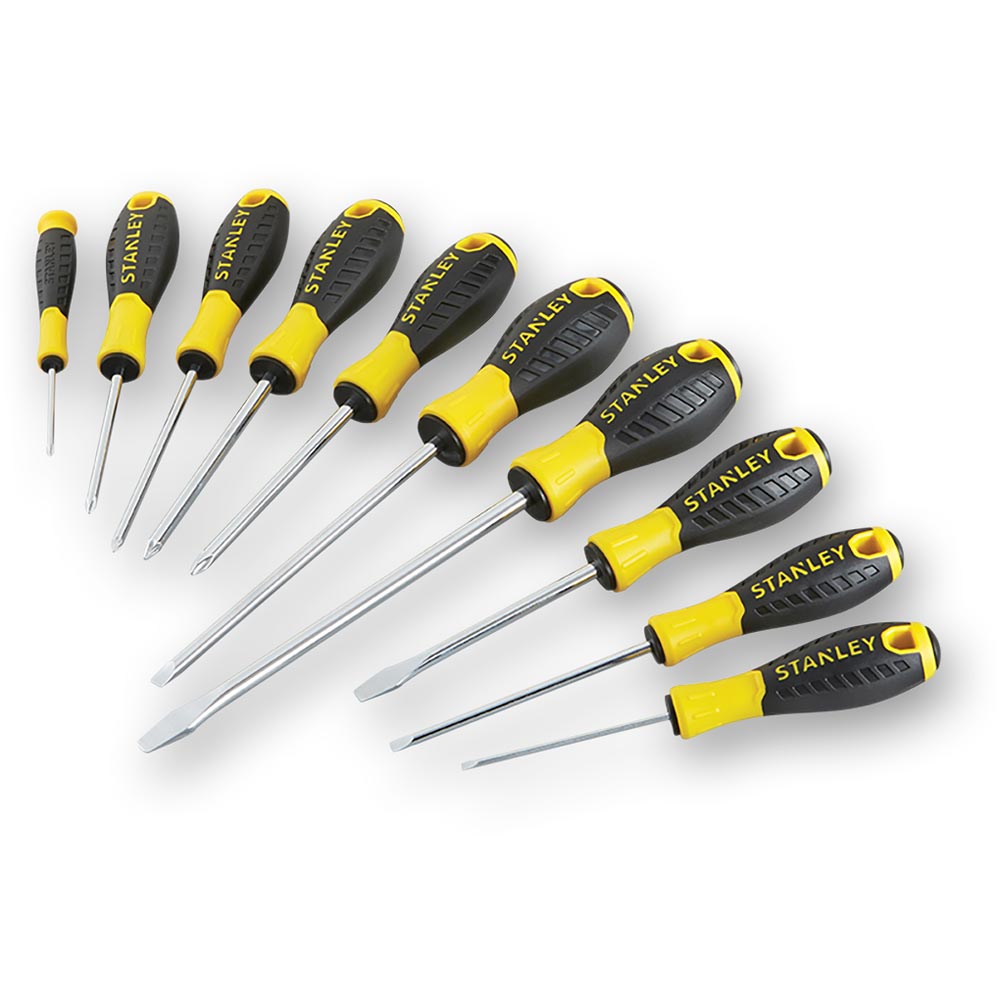 Stanley 0-60-211 Essential Screwdriver Set, 10 Piece