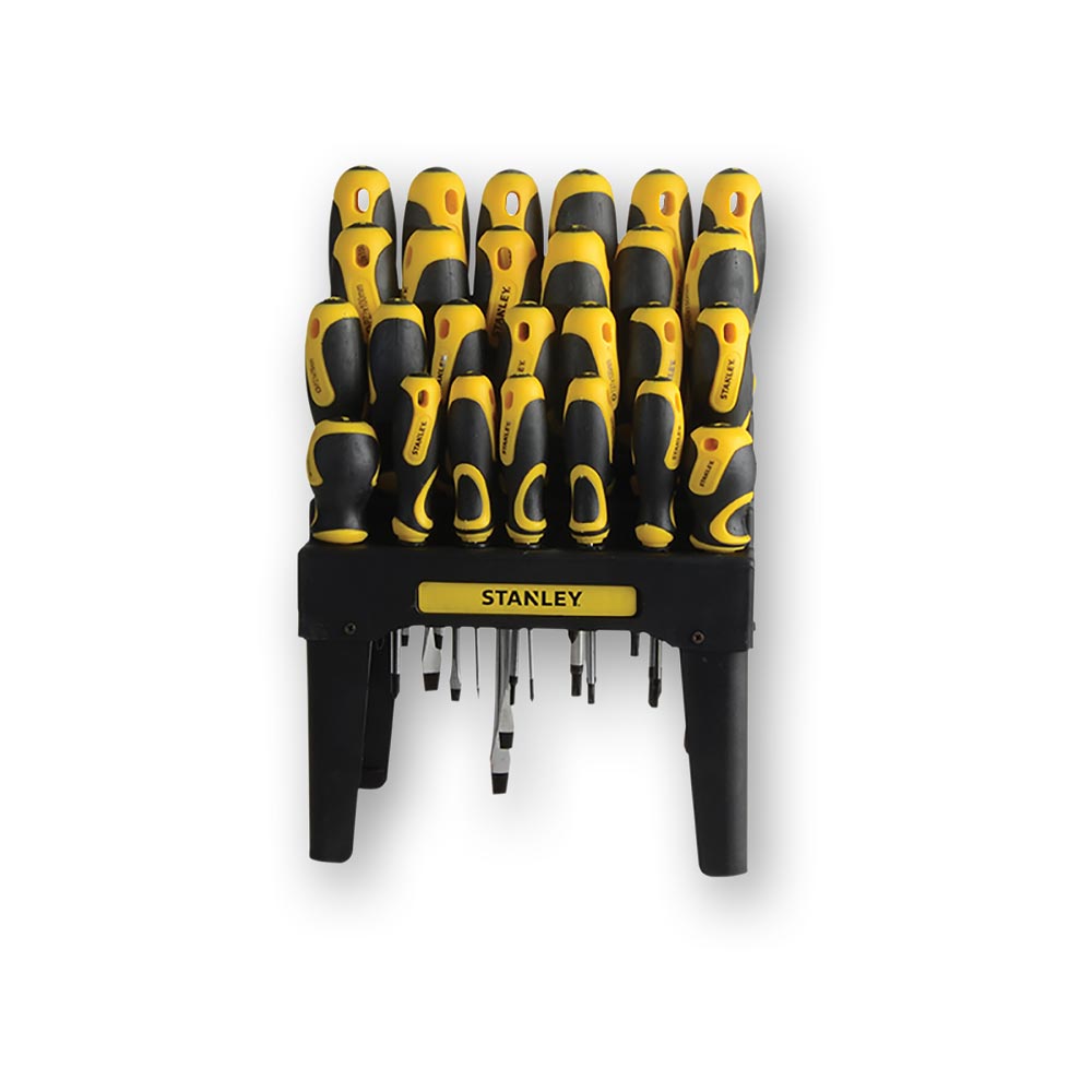 Stanley 062142 Screwdriver Set in Rack, 26 Piece