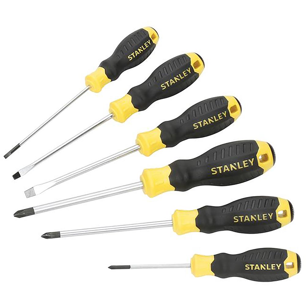 Stanley CUSHION GRIP™ Screwdriver Set, 6 Piece