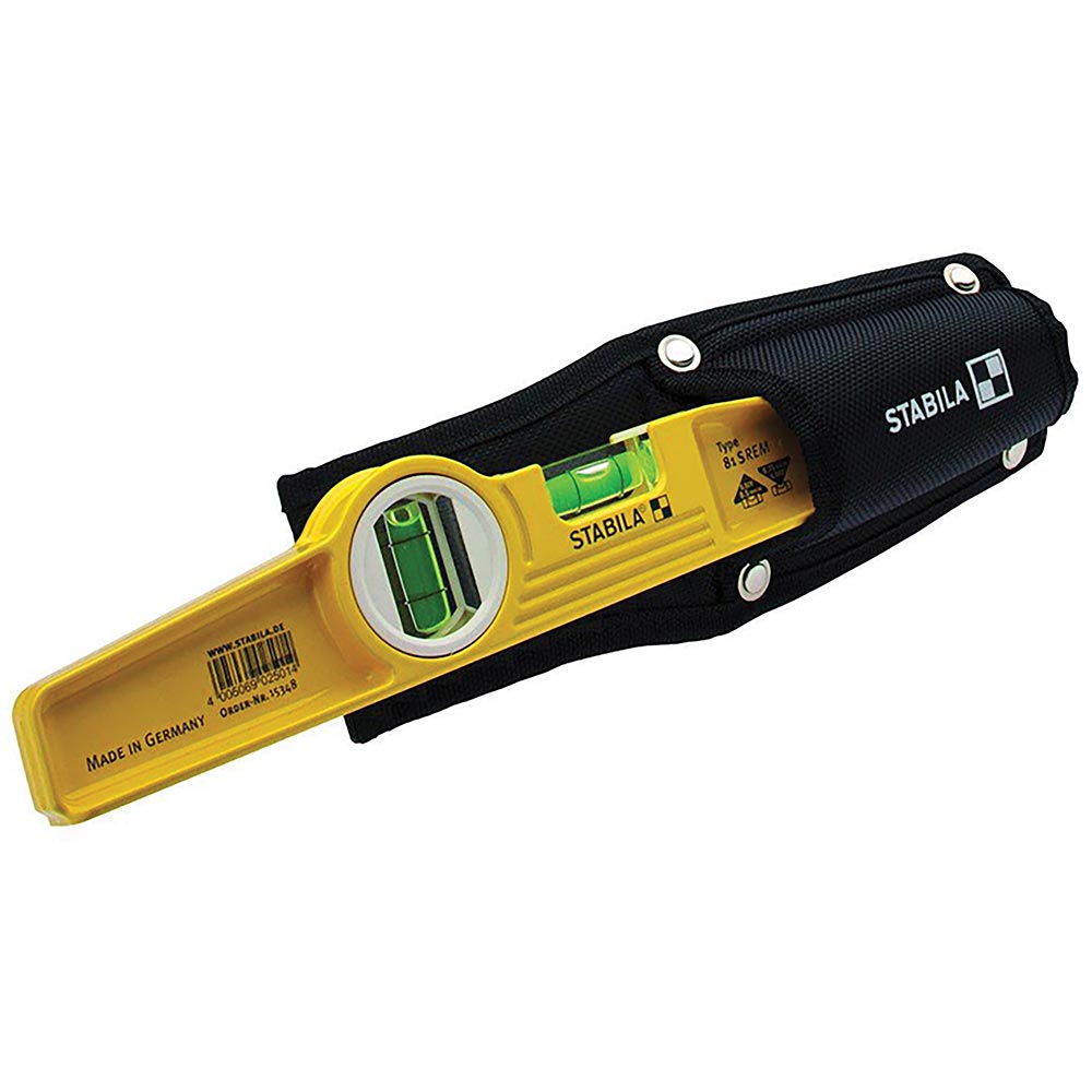Stabila 81S-10MH Magnetic Torpedo Level 25cm in Holster