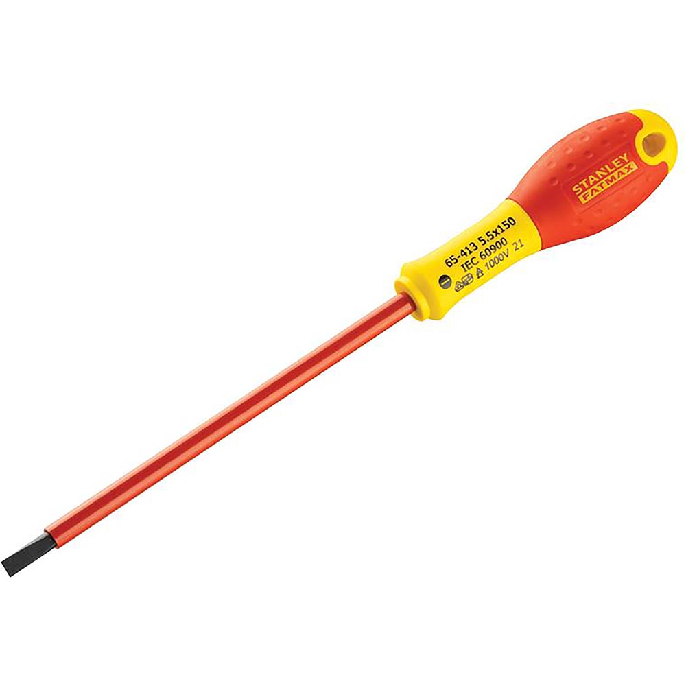 Stanley FatMax® VDE Insulated Slotted Screwdriver