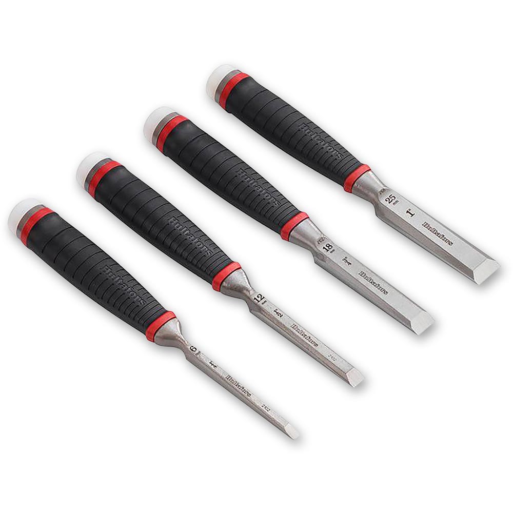 Hultafors HDCS4 Heavy-Duty Chisel Set, 4 Piece (6-25mm)