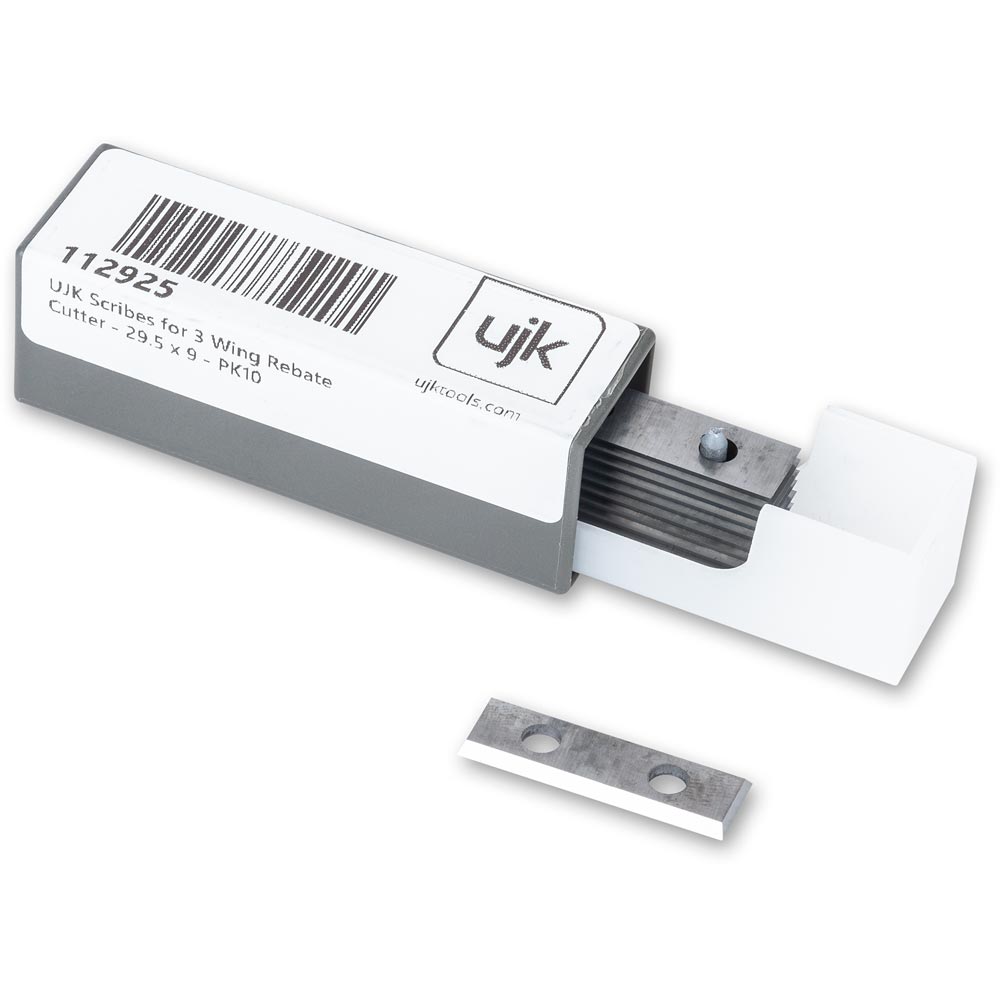 UJK Cutters for 3 Wing Rebate Cutter - 29.5 x 9 x 1.5mm