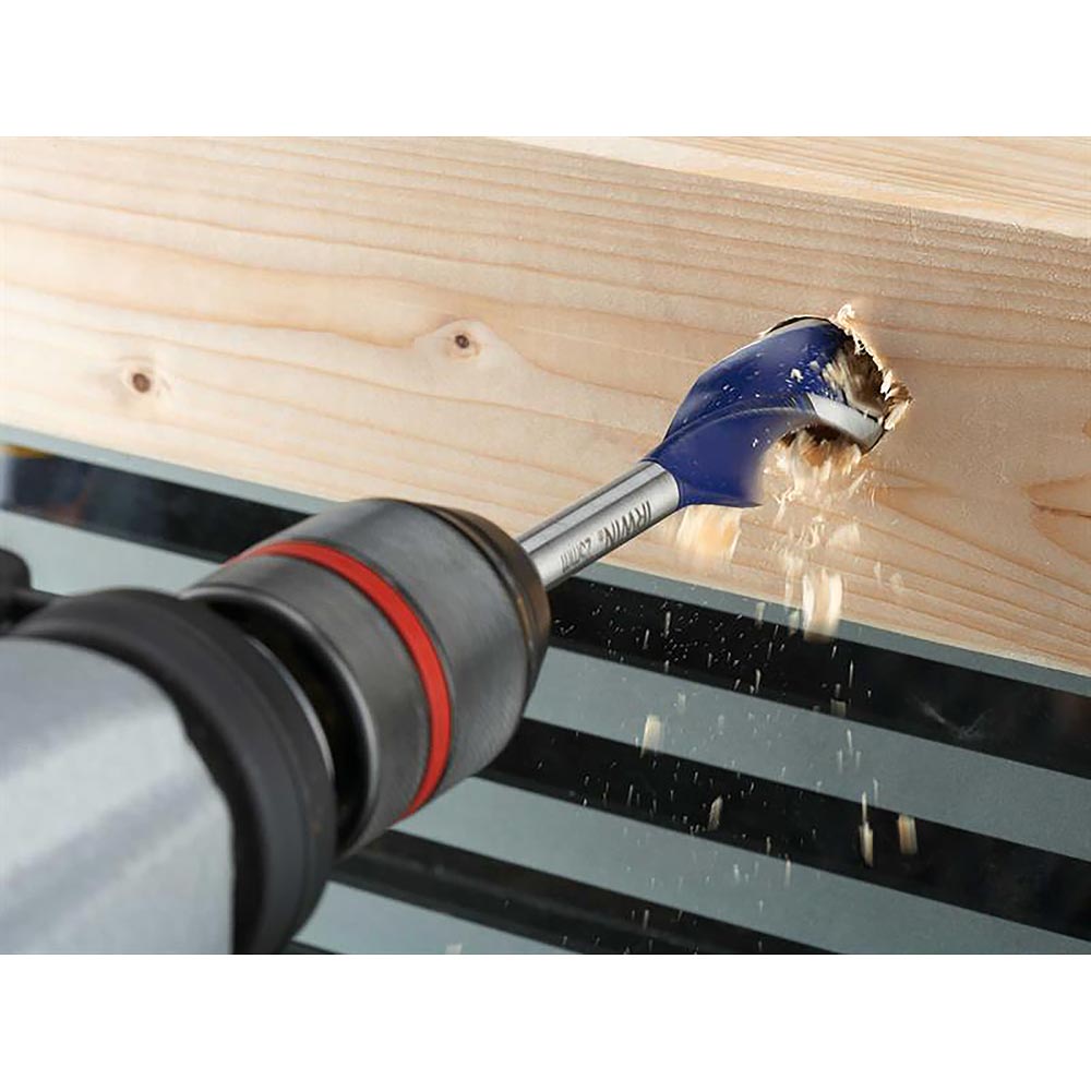 IRWIN Blue Groove 6X Stubby Wood Bit