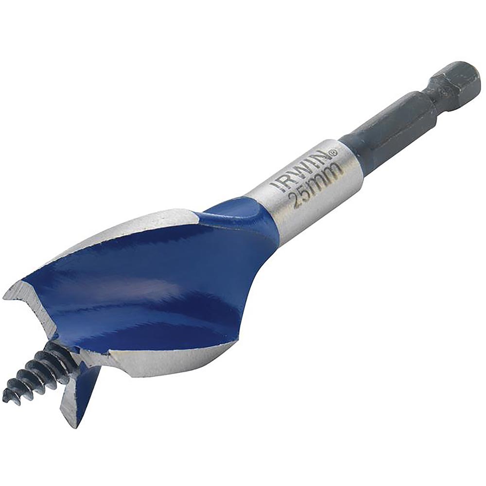 IRWIN Blue Groove 6X Stubby Wood Bit