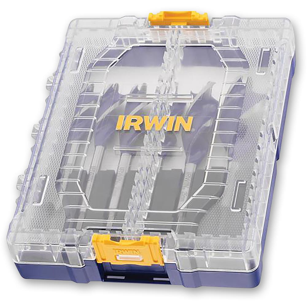 IRWIN Blue Groove 6X Wood Bit 6 Piece Set