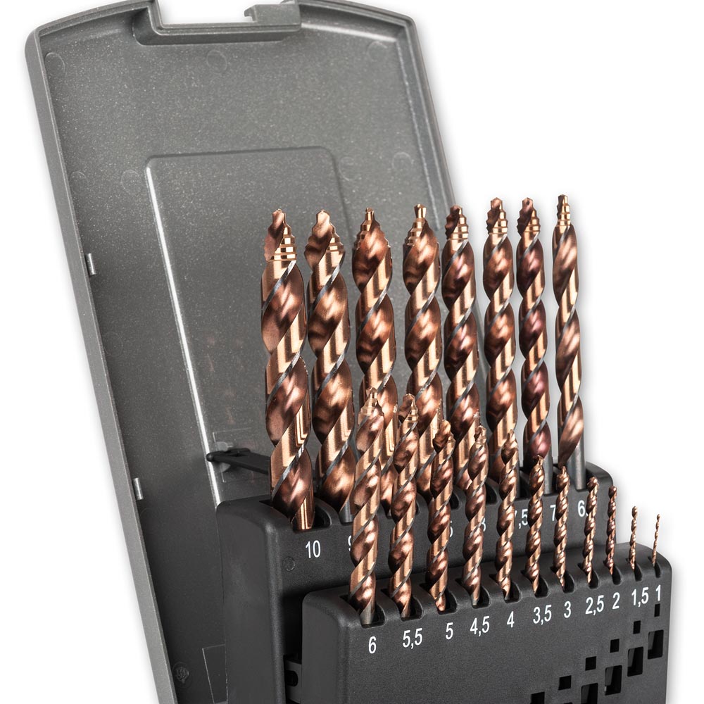 UJK StepPower HSCO Drill Bit Set 19 Piece