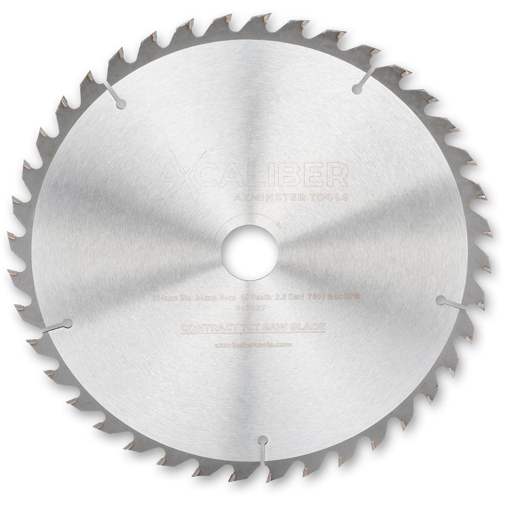 Axcaliber Contract 254mm TCT Saw Blades