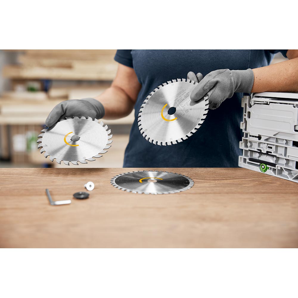 Festool Circular Saw Blade Set 3, Wood 168mm x 20mm x 1.8mm kerf