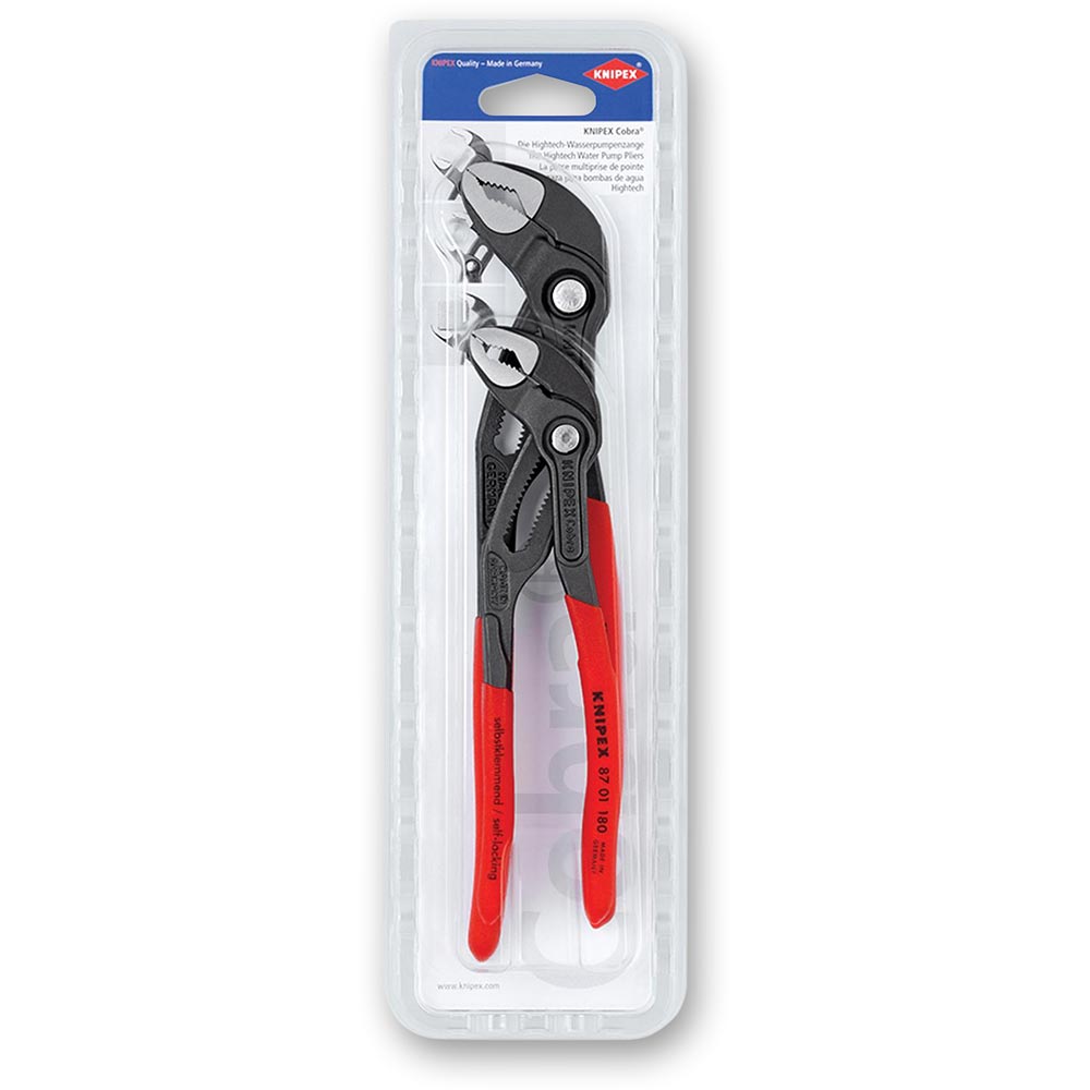 KNIPEX Cobra® Water Pump Pliers Set, 2 Piece