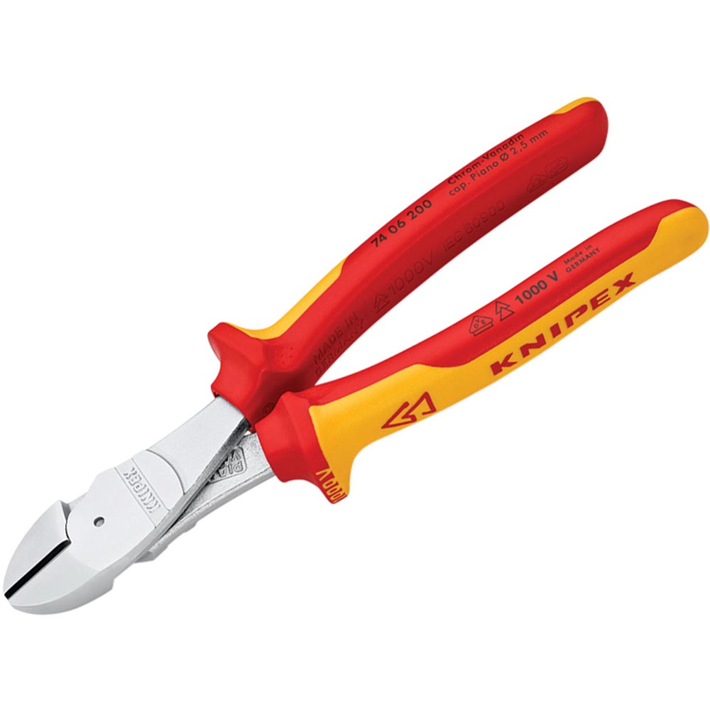 KNIPEX VDE High Leverage Diagonal Cutters
