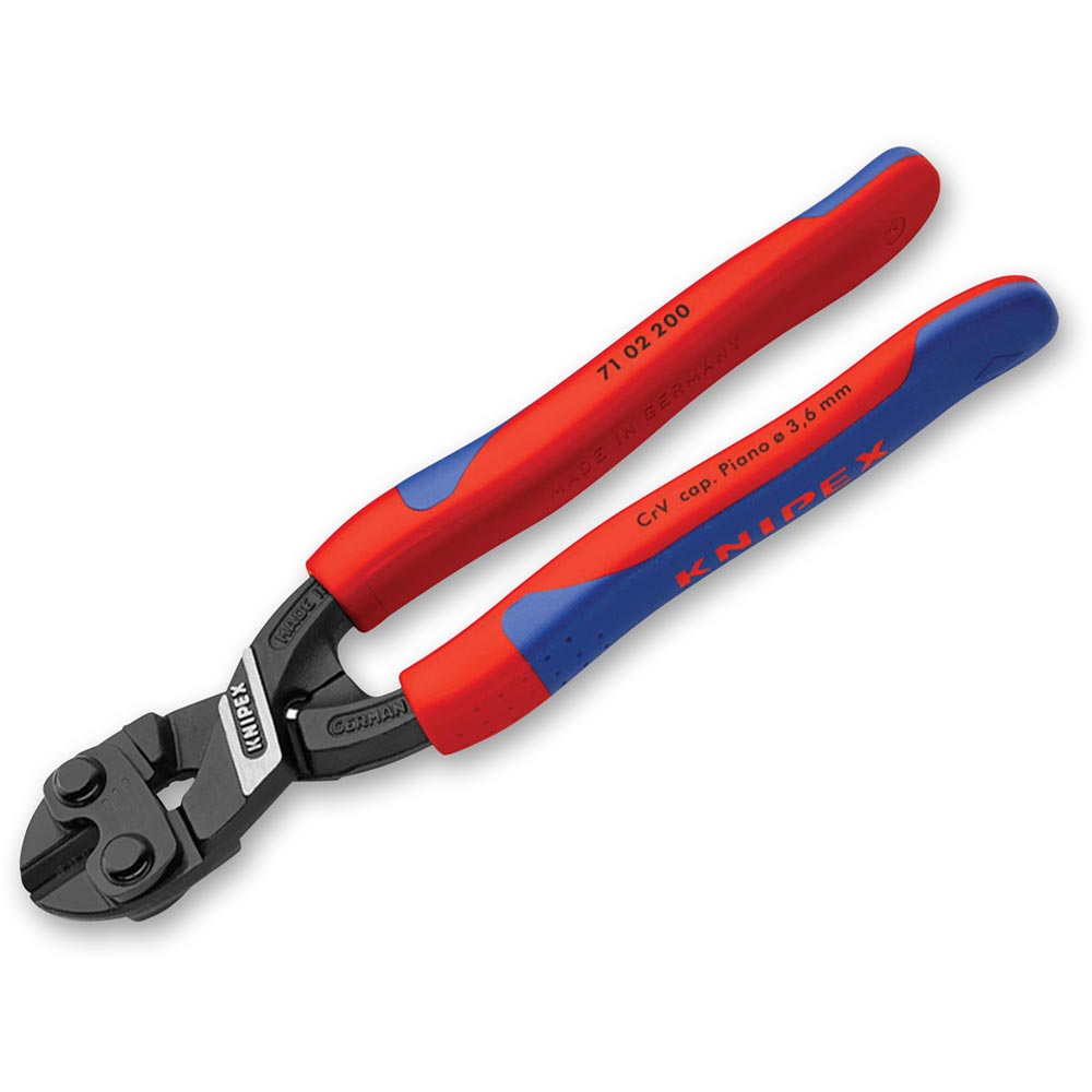 KNIPEX CoBolt ® Compact Bolt Cutters Multi-Component Grip 200 mm