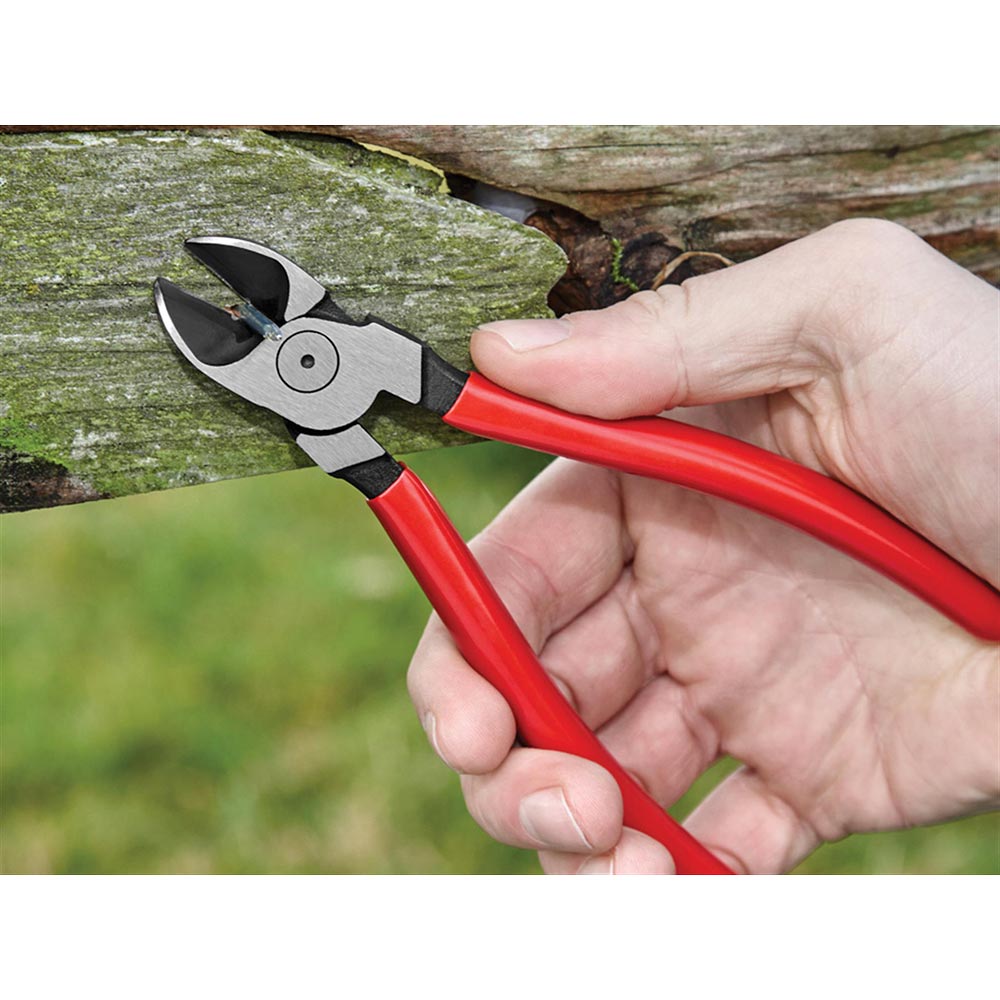 KNIPEX 70 01 Series Diagonal Cutters, PVC Grip
