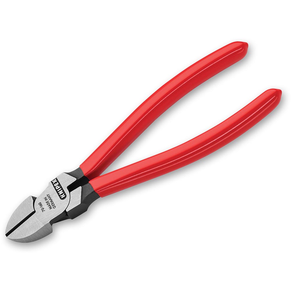 KNIPEX 70 01 Series Diagonal Cutters, PVC Grip