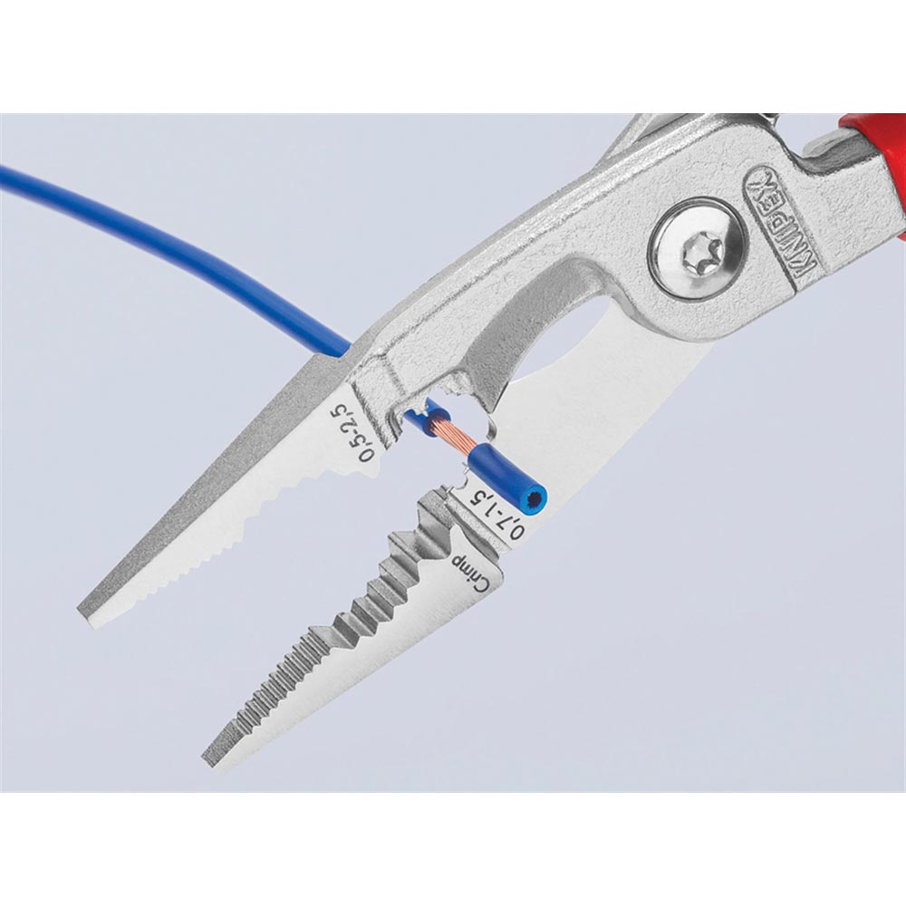 KNIPEX VDE Multifunctional Installation Pliers 200 mm