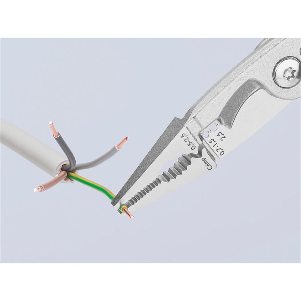 KNIPEX VDE Multifunctional Installation Pliers 200 mm