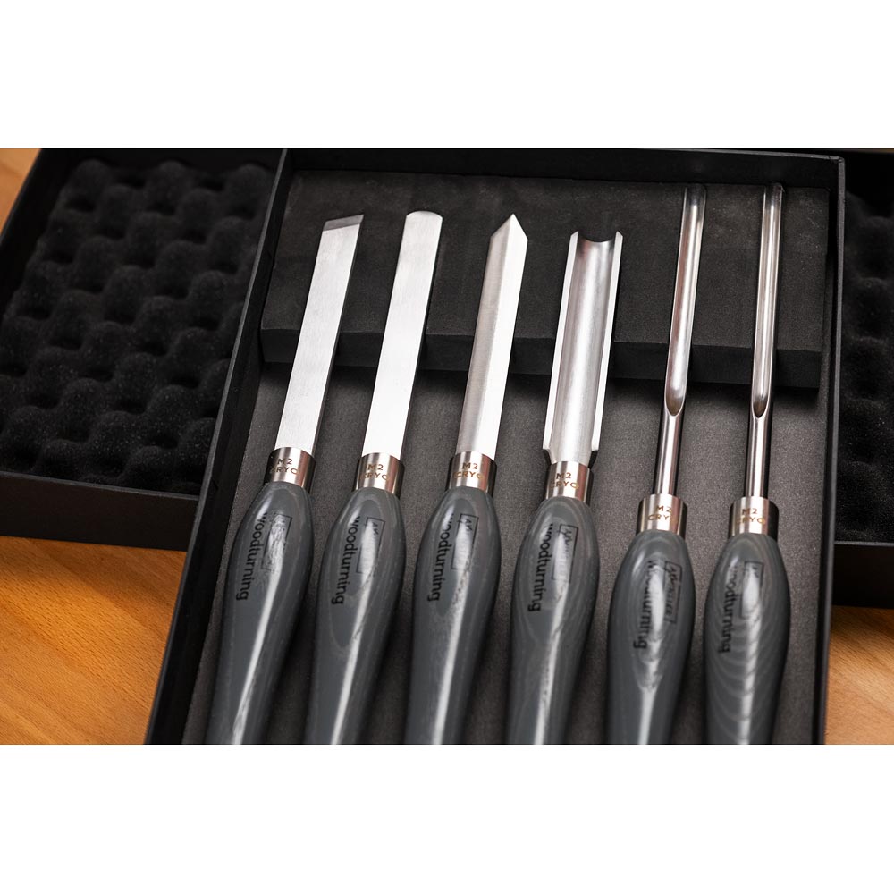 Axminster Woodturning M2 Cryo Tool Set of 6