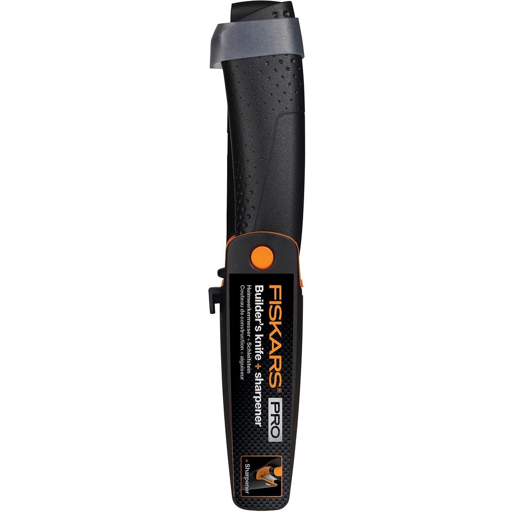 Fiskars Builder's Knife with Sharpener