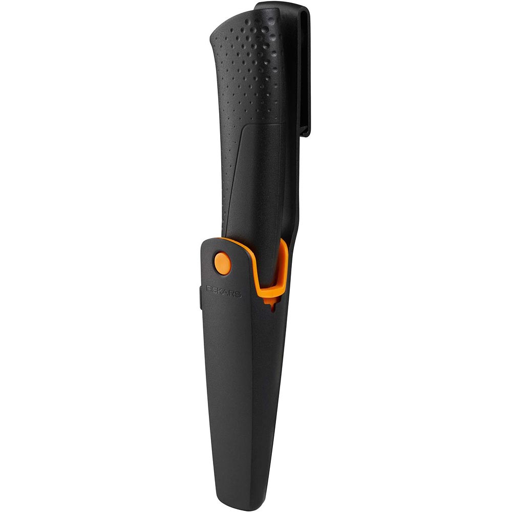Fiskars Builder's Knife with Sharpener | Axminster Tools
