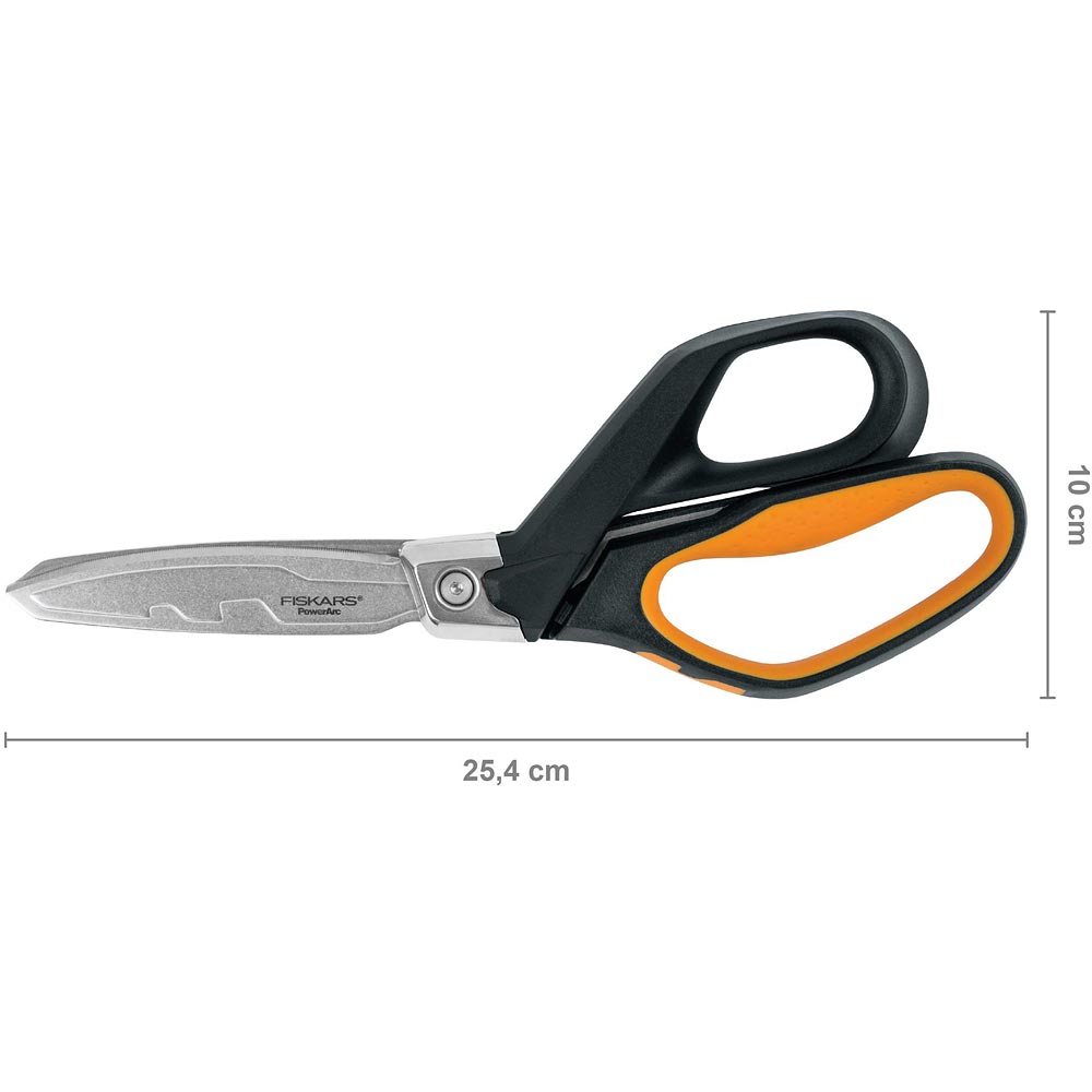 Fiskars PowerArc™ Heavy-Duty Scissors 260mm
