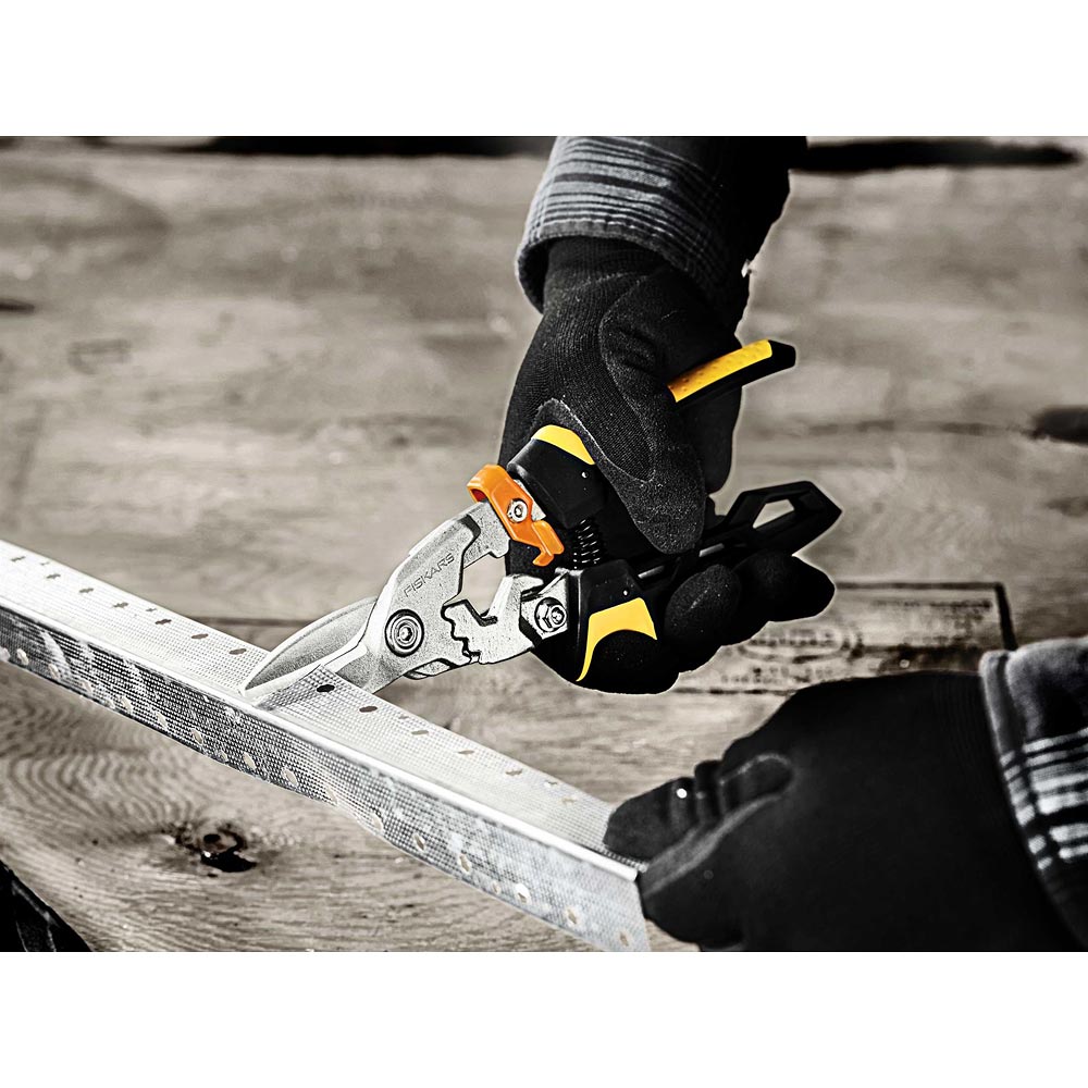 Fiskars PowerGear™ Aviation Snips Straight Cut 250mm