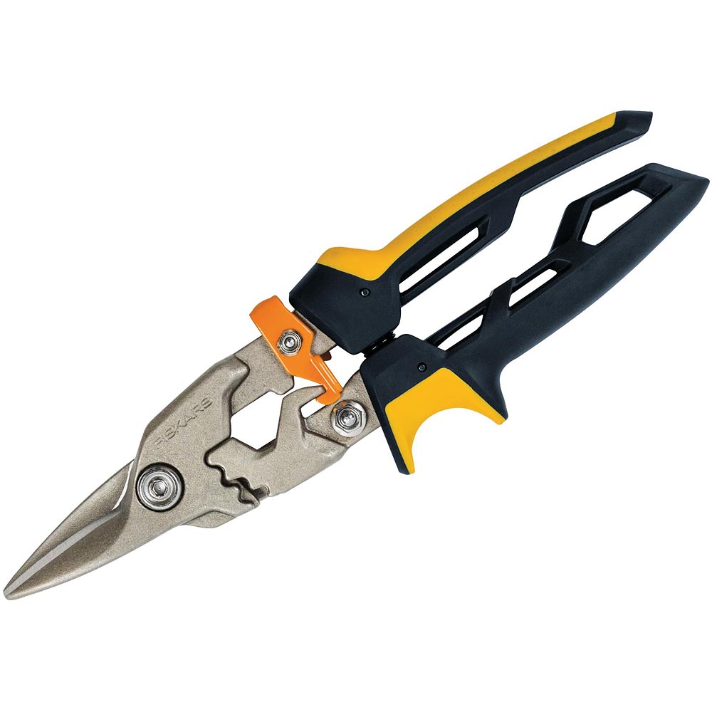 Fiskars PowerGear™ Aviation Snips Straight Cut 250mm