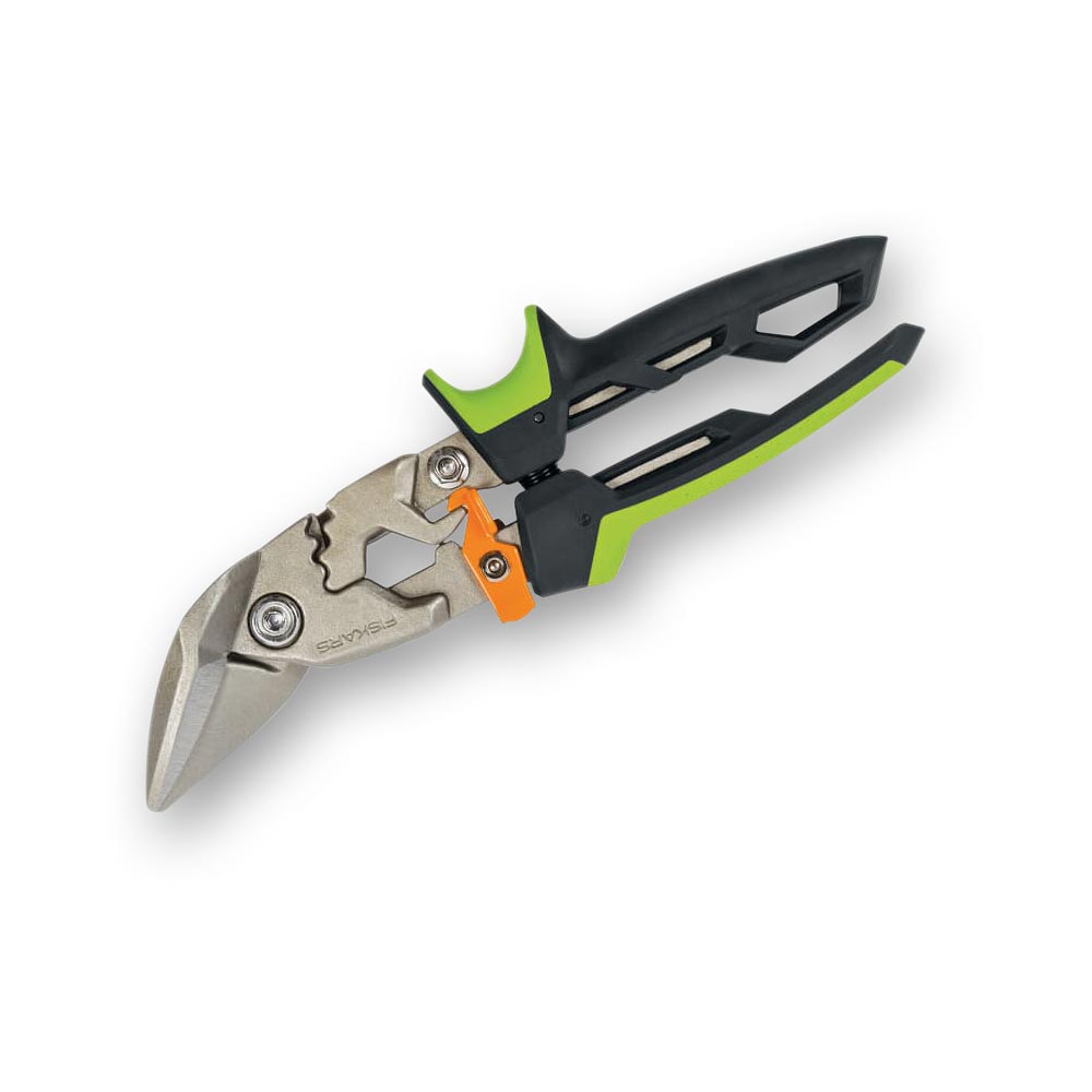 Fiskars PowerGear™ Aviation Snip Offset Right Cut 250mm